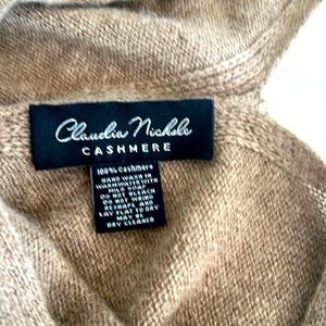 Claudia Nichole soft cashmere shawl/sweater